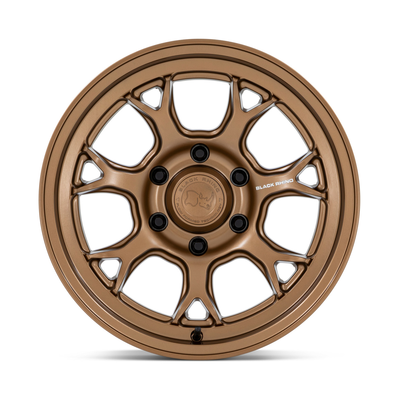 Set 4 17" Black Rhino BR017 Etosha Matte Bronze 17x8.5 Wheels 6x5.5 12mm Rims