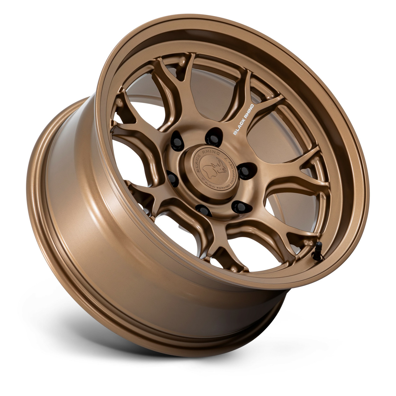 Set 4 17" Black Rhino BR017 Etosha Matte Bronze 17x8.5 Wheels 6x5.5 12mm Rims