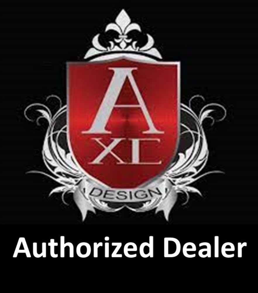 Set 4 24" Axe Wheels AF10 Forged (Left) Fully Polished 24x12 Wheels 8x180 -44mm