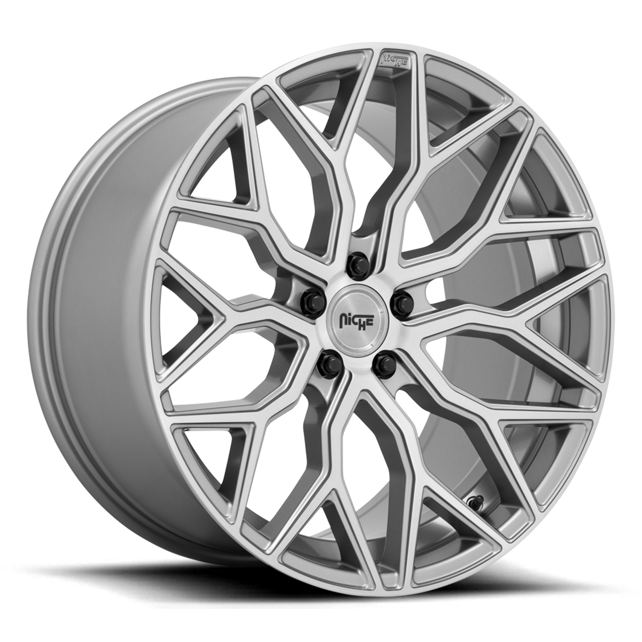 Niche  M265 Mazzanti 22x10 5x112 Anthracite Brushed Tint Clear Wheel 22" 20mm