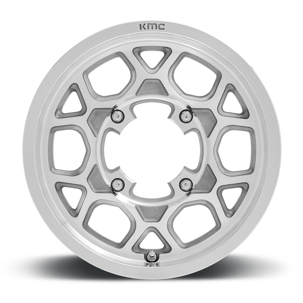 KMC Powersports KS133 Mesa Lite 15x6 4x137 Machined Wheel 15" 38mm Rim