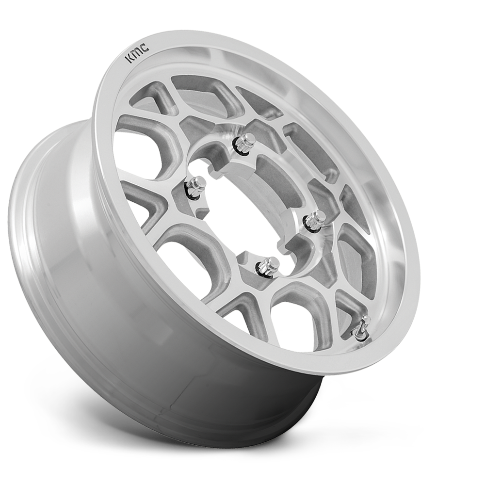 KMC Powersports KS133 Mesa Lite 15x6 4x137 Machined Wheel 15" 38mm Rim