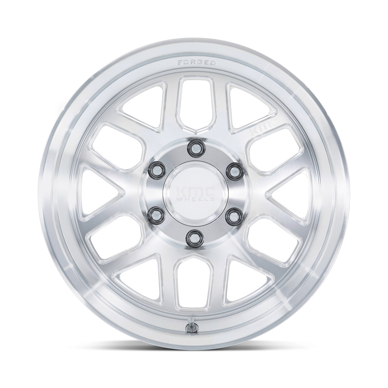 Set 4 18" KMC KM451 Mesa Forged Monoblock 18x9 8x180 18mm Raw Machined Wheels