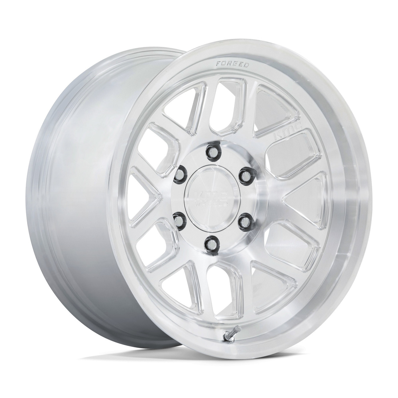 18" KMC KM451 Mesa Forged Monoblock Raw Machined 18x9 Wheel 8x180 0mm Truck Rim