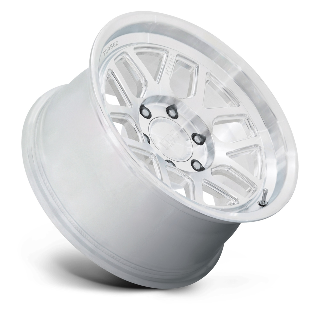 18" KMC KM451 Mesa Forged Monoblock Raw Machined 18x9 Wheel 8x180 0mm Truck Rim