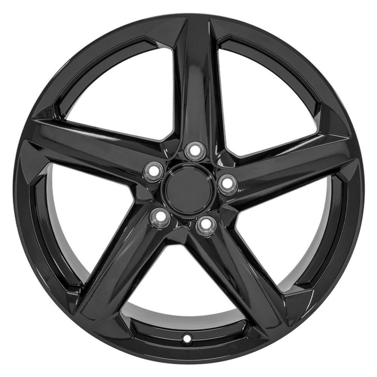 18" OE Wheels CV02C Gloss Black 18x8.5 Wheel 5x4.75 Rim 56mm For Chevy Pontiac