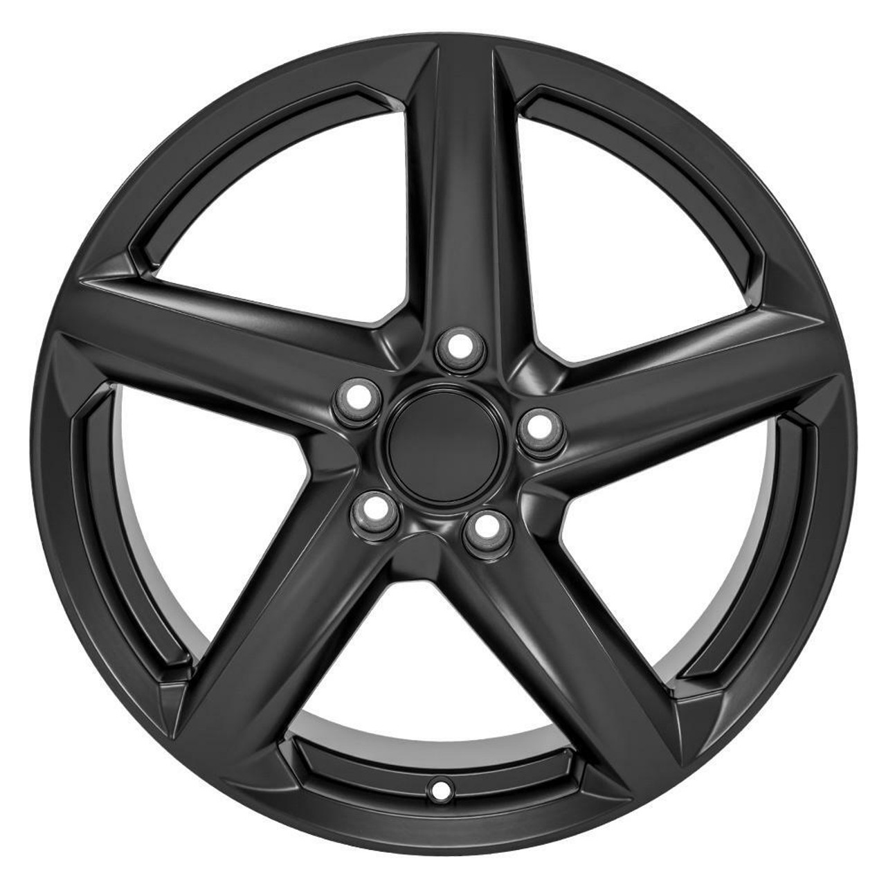 19" OE Wheels CV02C Satin Black 19x10 Wheel 5x4.75 Rim 73mm For Chevy Corvette