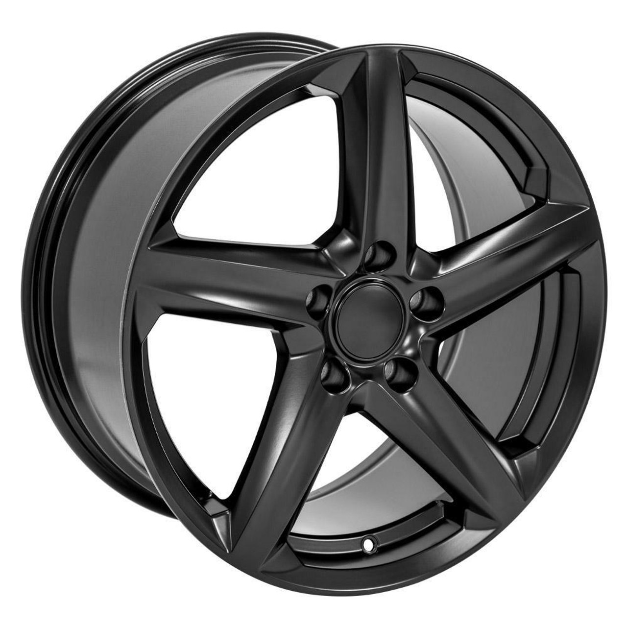 19" OE Wheels CV02C Satin Black 19x10 Wheel 5x4.75 Rim 73mm For Chevy Corvette