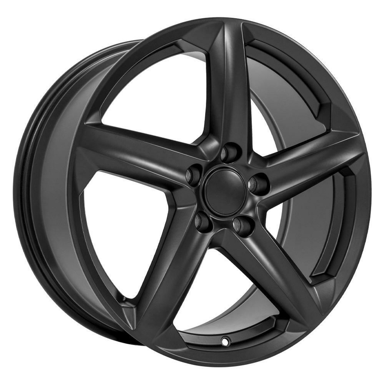 20" OE Wheels CV02D Satin Black 20x11 Wheel 5x120 Rim 64mm For Chevy Corvette