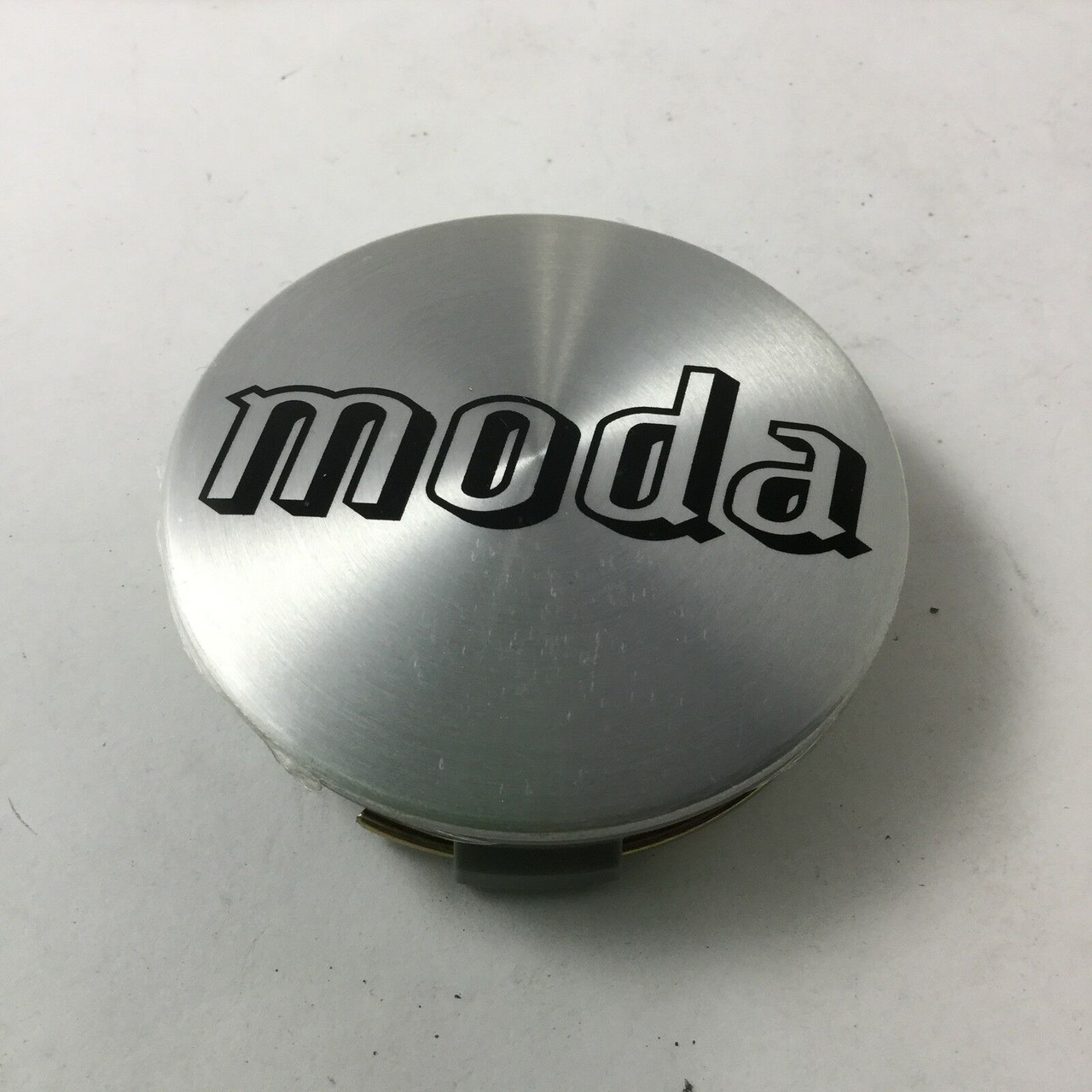 Moda Snap In 75mm Diameter Wheel Center Hub Cap Silver Machined PA-004 MD14