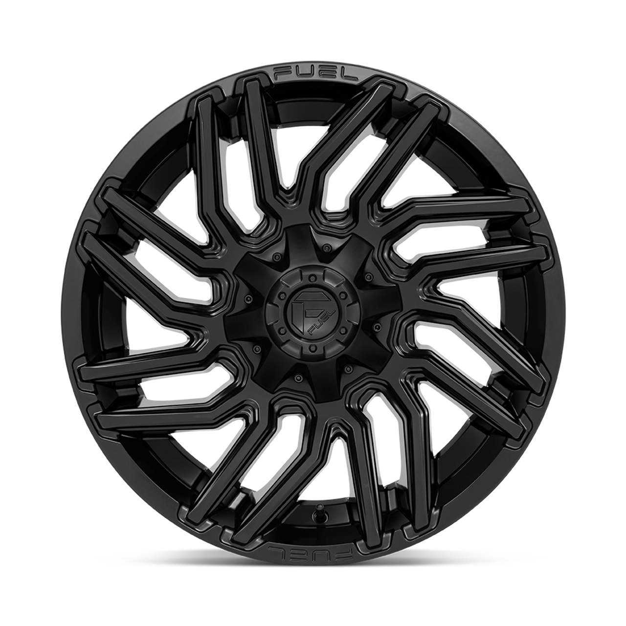 Fuel 1PC D775 Typhoon 20x10 5x5.5 5x150 Matte Black Wheel 20" -18mm Rim