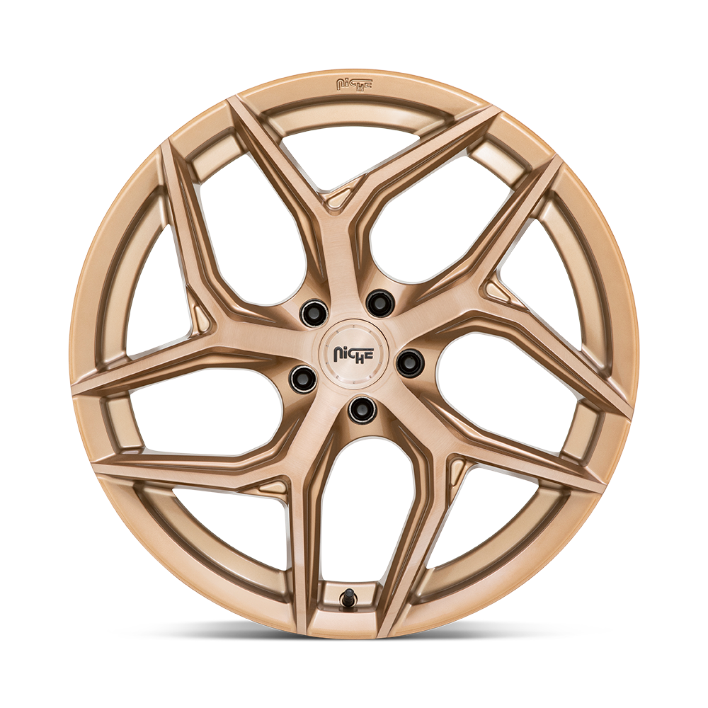 Niche 1PC M267 Torsion 20x9 5x112 Platinum Bronze Wheel 20" 38mm Rim