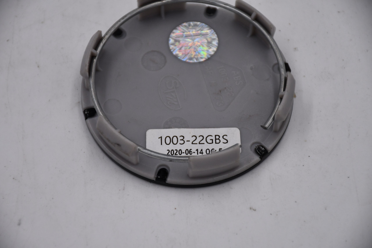 Niche Gloss Black Center Cap Hub Cap 1003-22GBS 2.70" Silver Logo