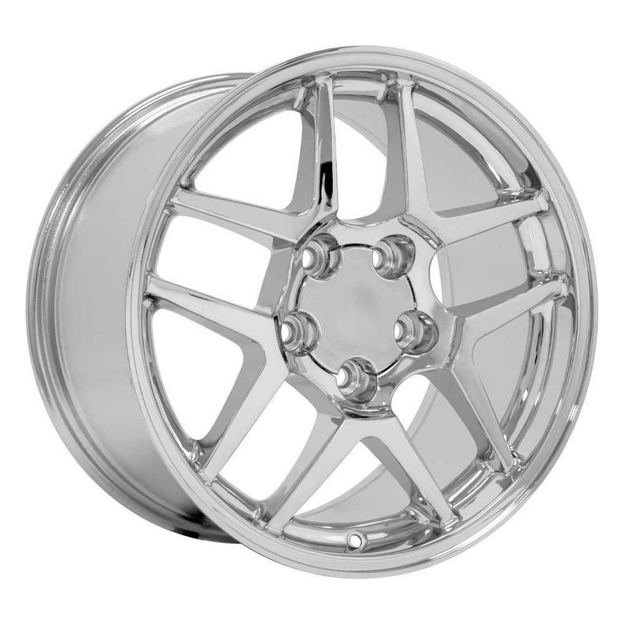 17" OE Wheels CV04 Chrome 17x9.5 Wheel 5x4.75 Rim 54mm For Chevy Pontiac