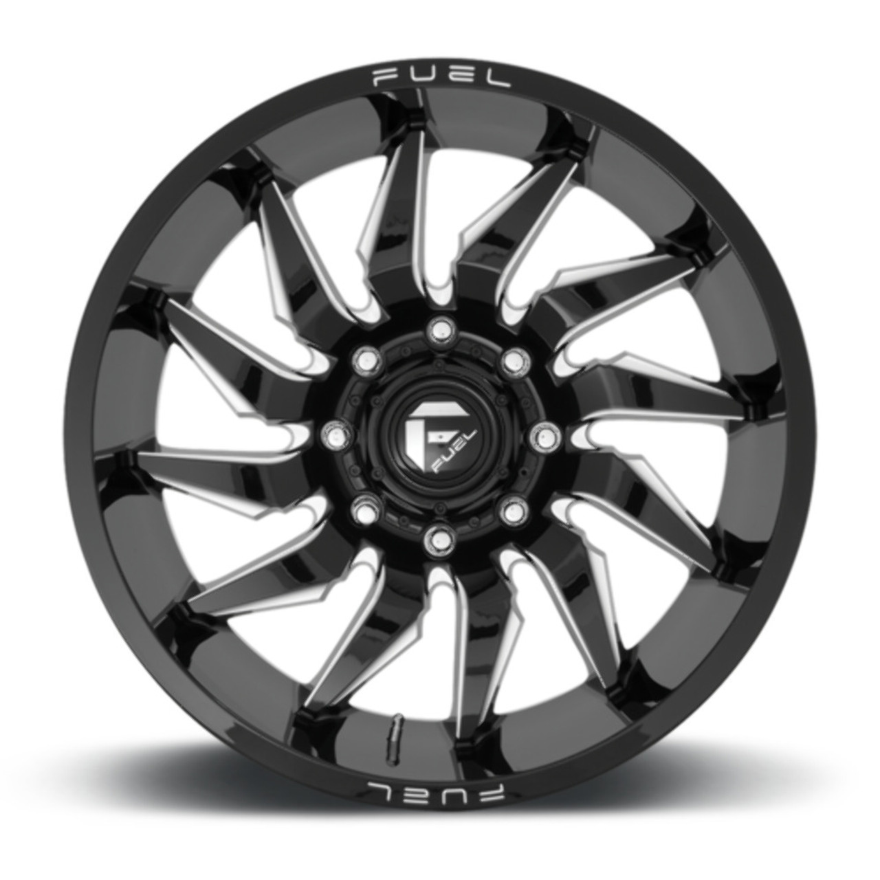 Fuel 1PC D744 Saber 20x9 8x6.5 Gloss Black Milled Wheel 20" 1mm Rim