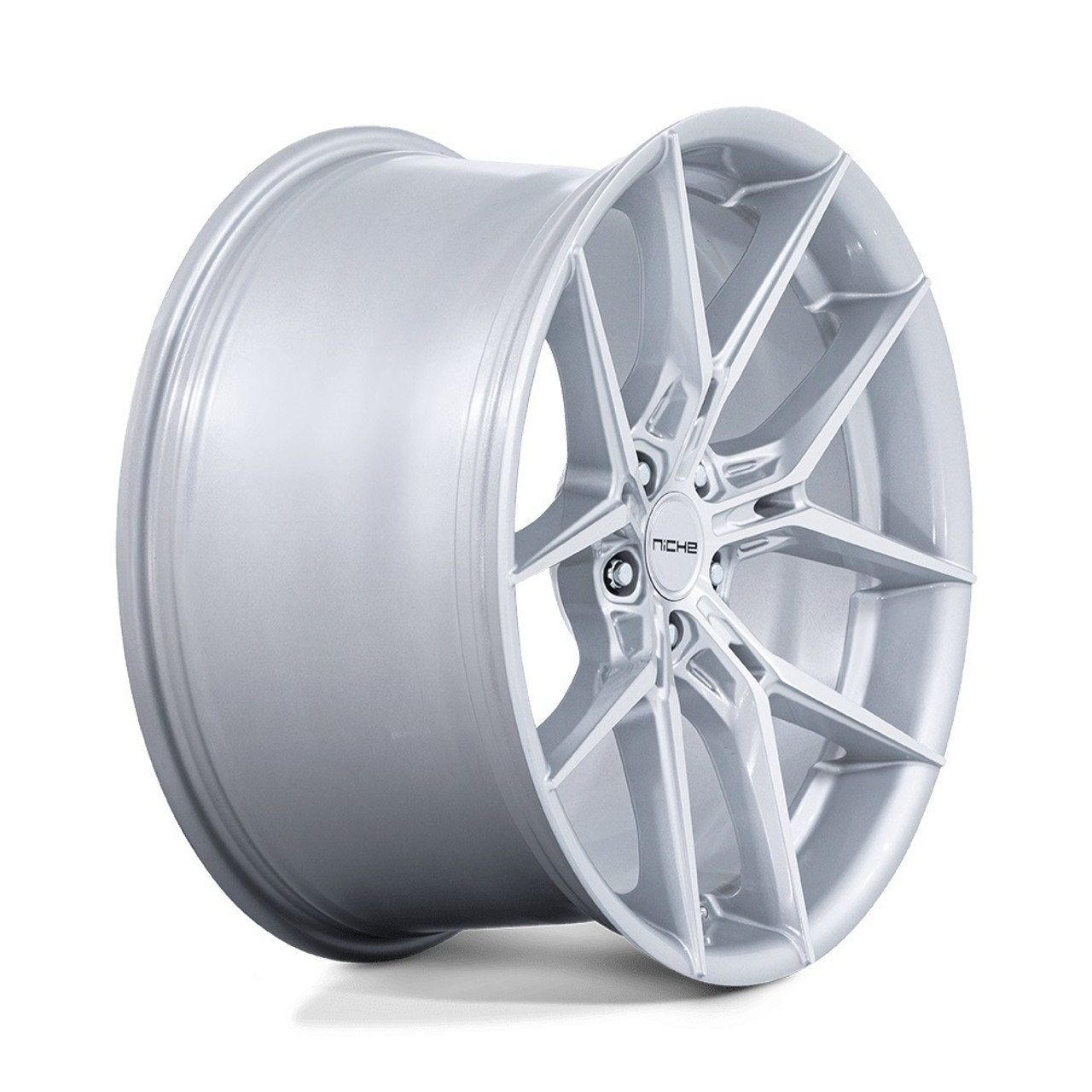 20" Niche 1PC NC279 Prodigy 5 Silver Machined Face 20x10.5 Wheel 5x112 38mm Rim