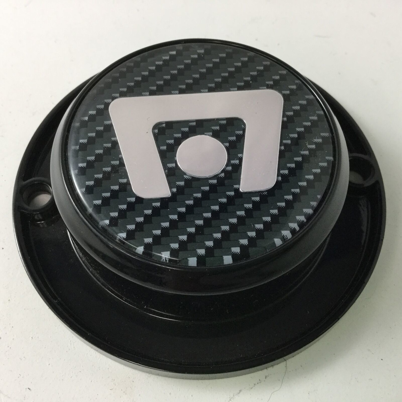 Motegi Racing MRC65S1S1W Gloss Black Center Cap without Outer Ring