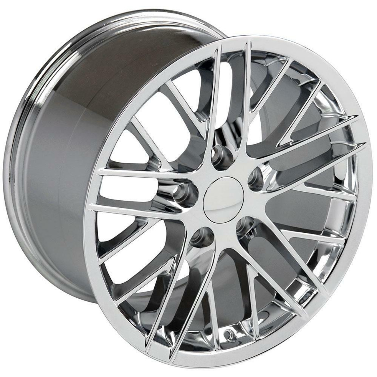 Set 4 17" OE Wheels CV08A Chrome 17x9.5 Wheels 5x4.75 Rim 54mm For Chevy Pontiac