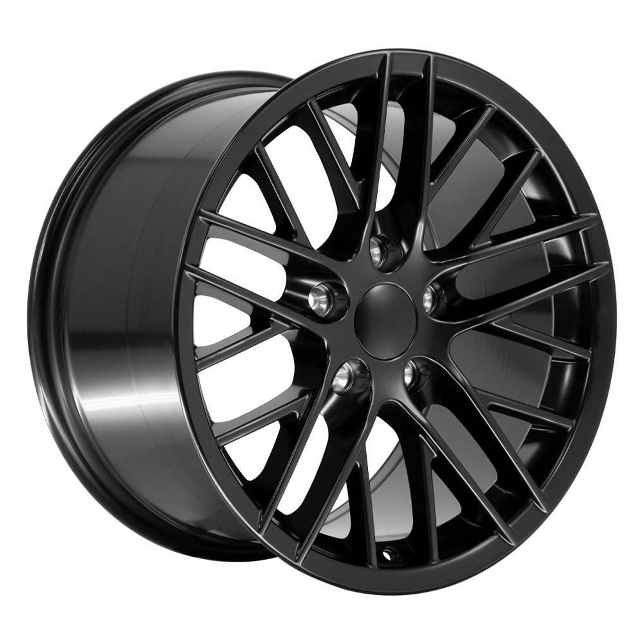 18" OE Wheels CV08A Satin Black 18x10.5 Wheel 5x4.75 Rim 56mm For Chevy Pontiac