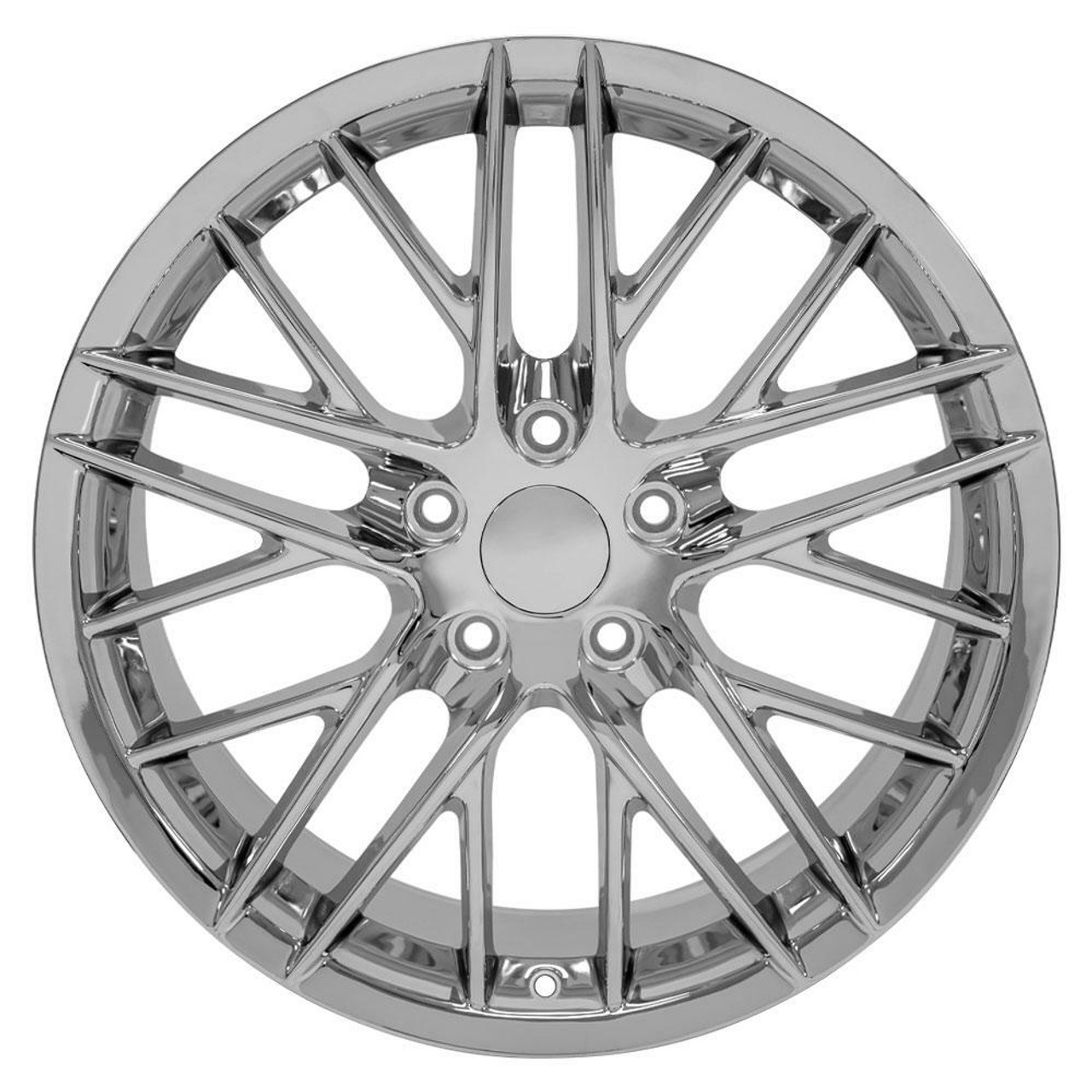 18" OE Wheels CV08B Chrome 18x8.5 Wheel 5x4.75 Rim 56mm For Chevy Pontiac