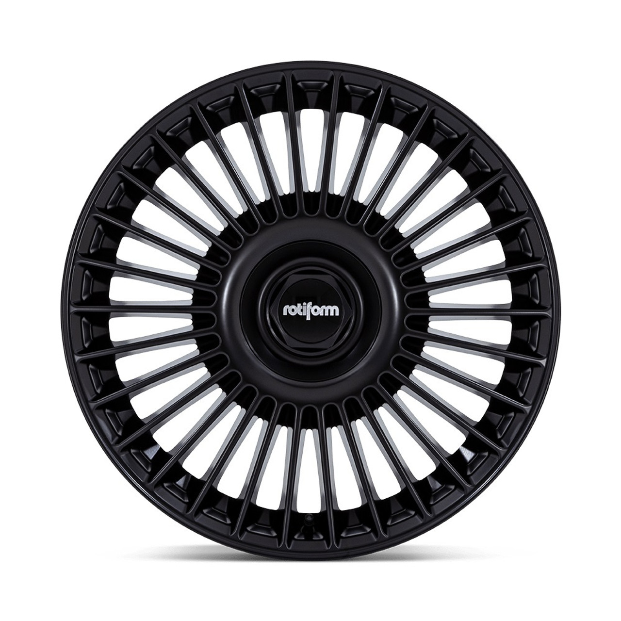 22" Rotiform RC202 GRZ Matte Black 22x10 Wheel 5x112 5x120 35mm Rim