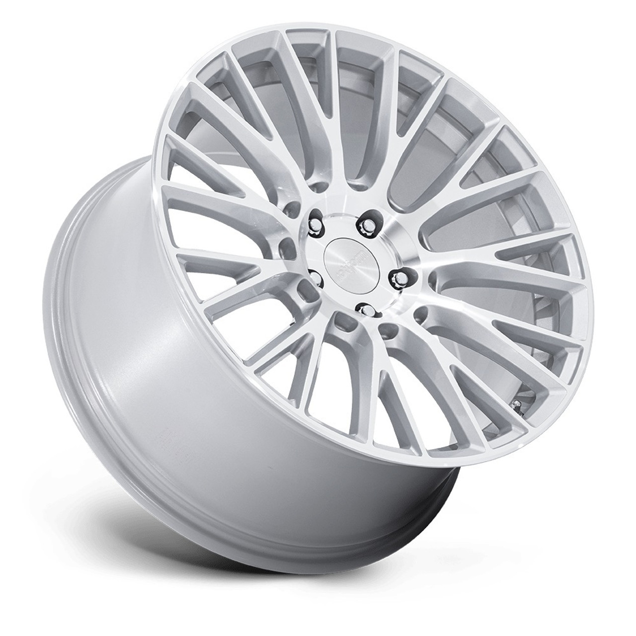 19" Rotiform RC201 LSE Gloss Silver Machined Face 19x8.5 Wheel 5x112 45mm Rim