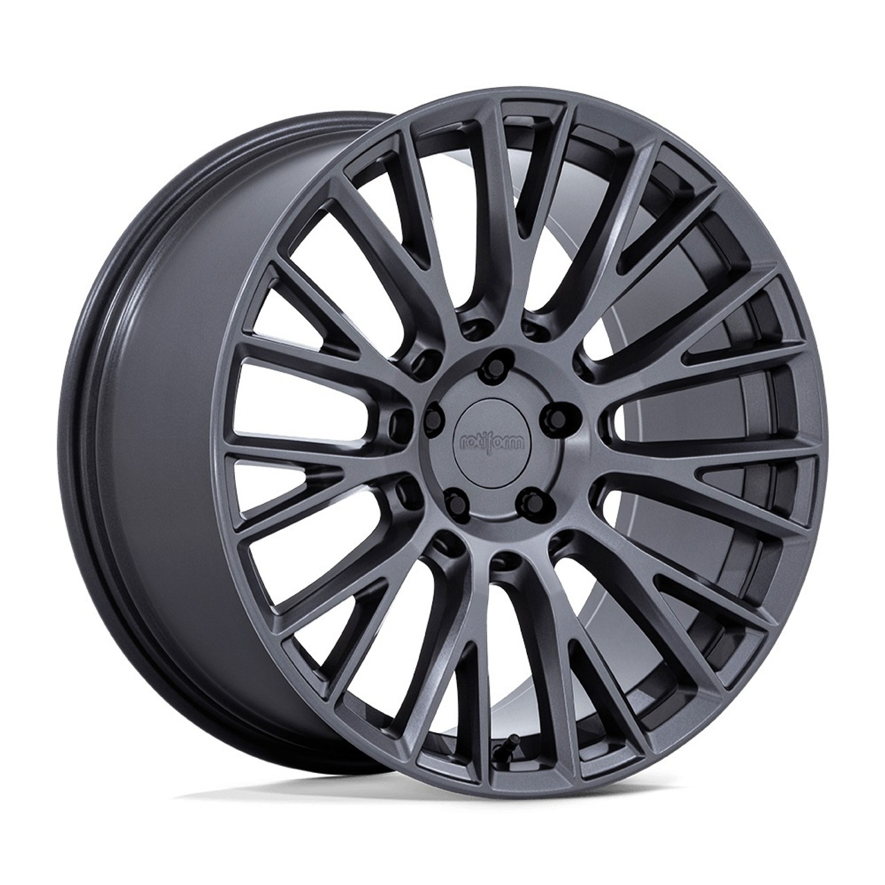 Set 4 20" Rotiform RC201 LSE Matte Anthracite 20x8.5 Wheels 5x112 40mm Rims