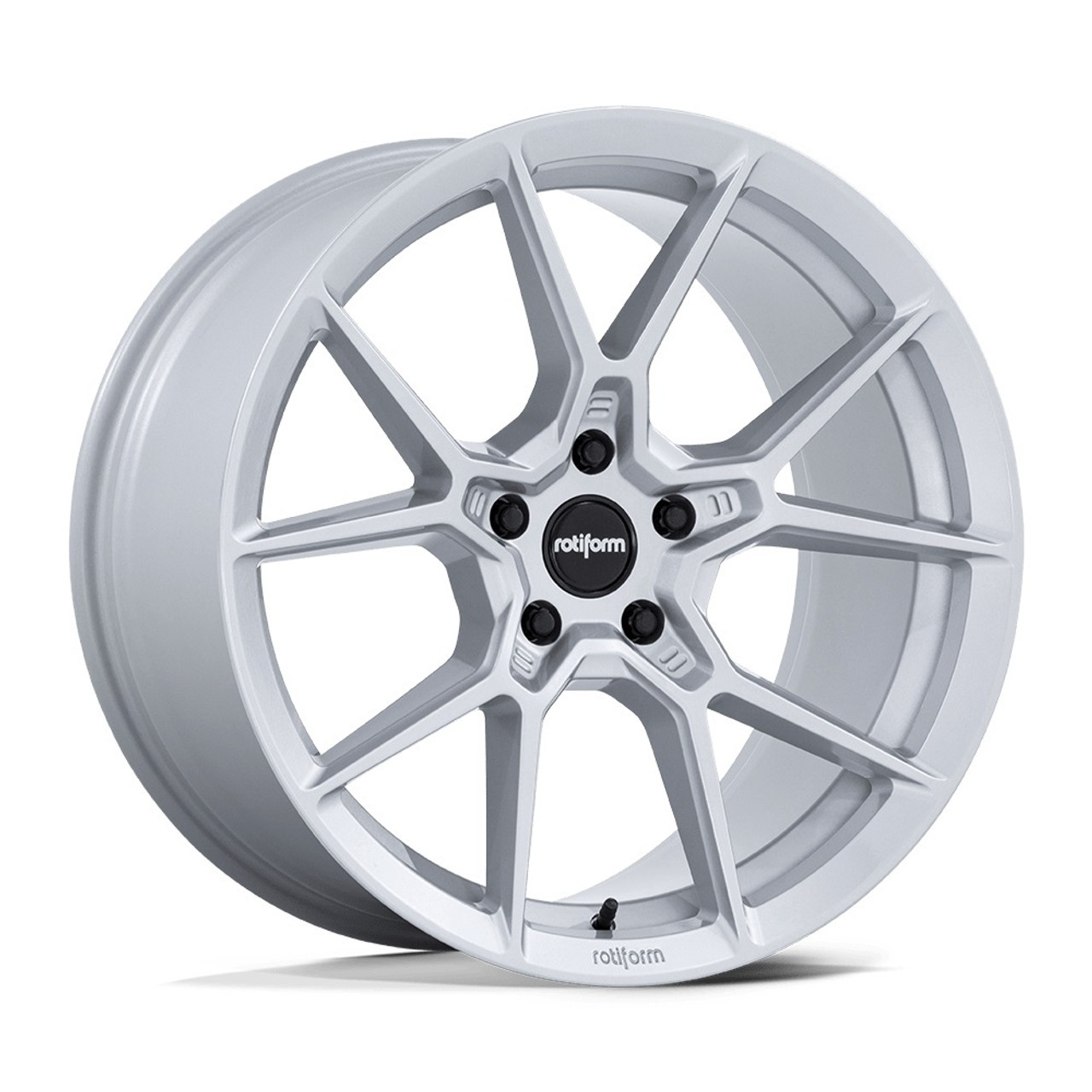 Set 4 20" Rotiform RC199 KPR Silver 20x10 Wheels 5x112 35mm Rims