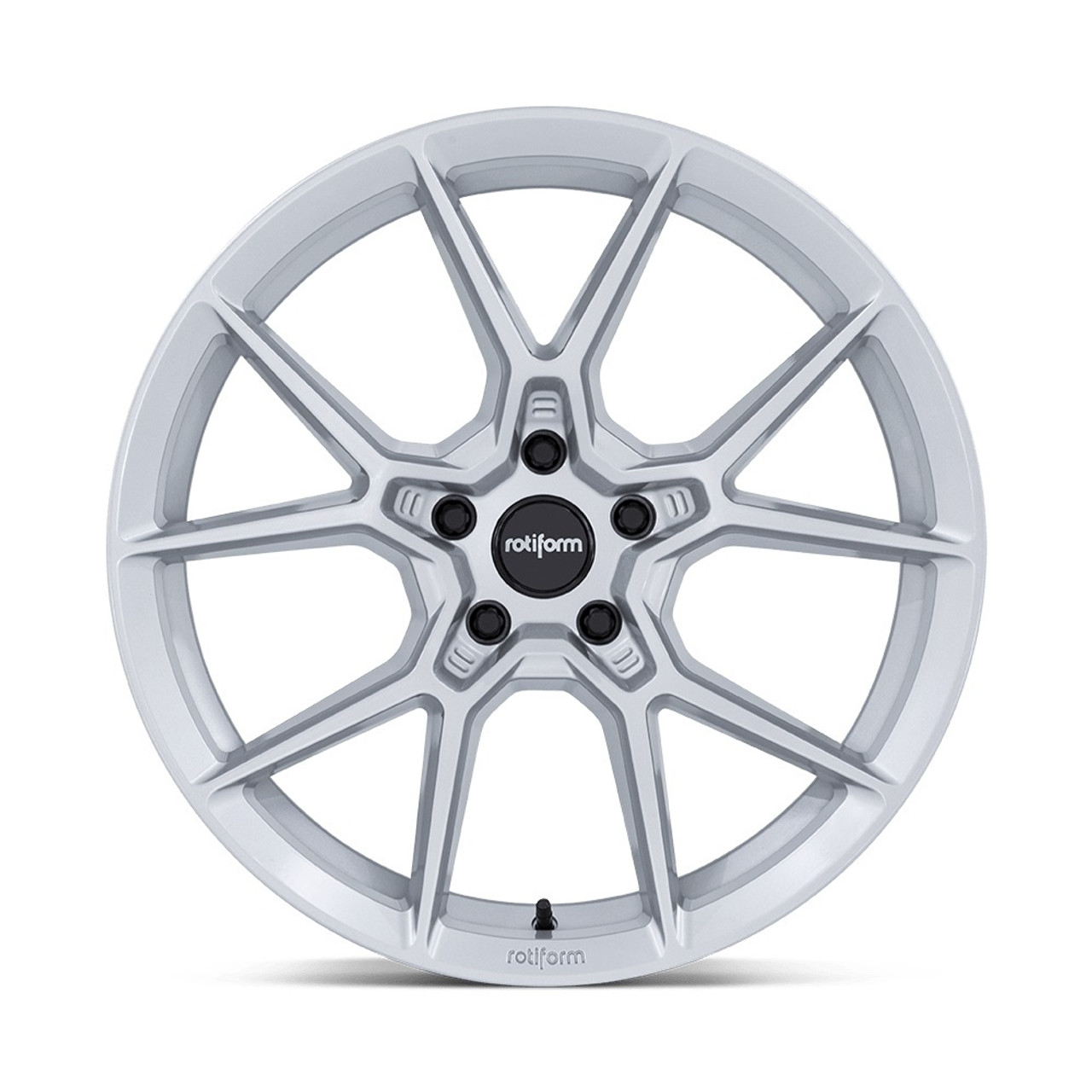 Set 4 20" Rotiform RC199 KPR Silver 20x10 Wheels 5x112 35mm Rims