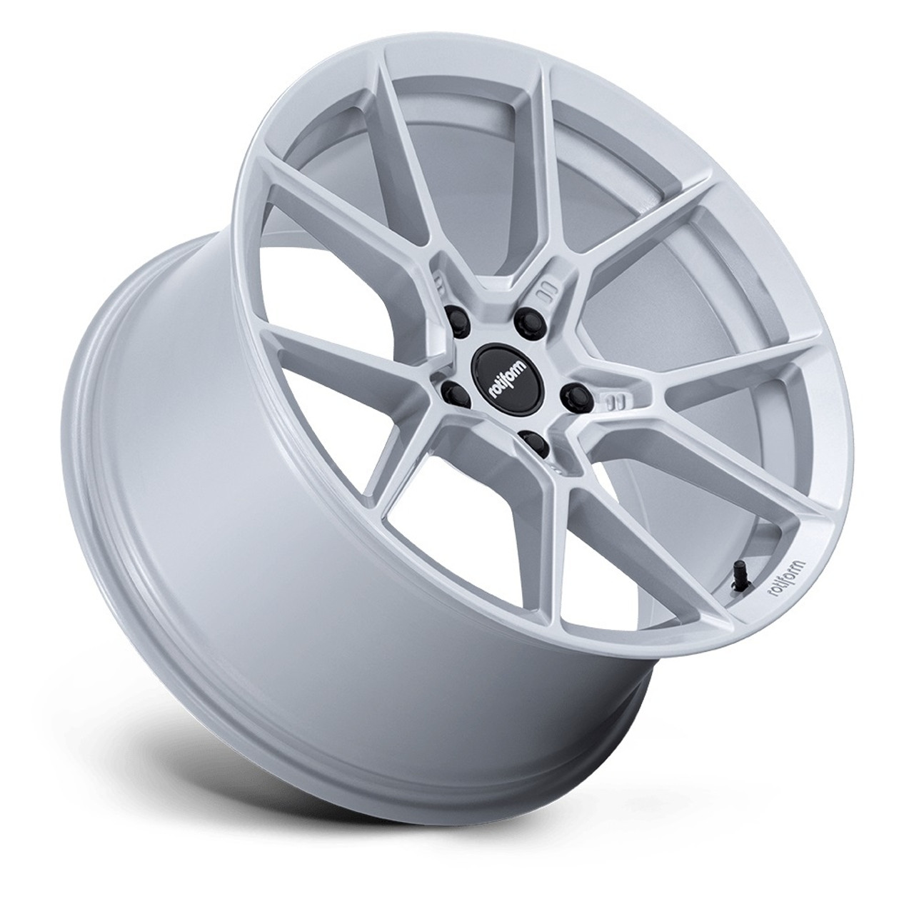 Set 4 20" Rotiform RC199 KPR Silver 20x10 Wheels 5x112 35mm Rims