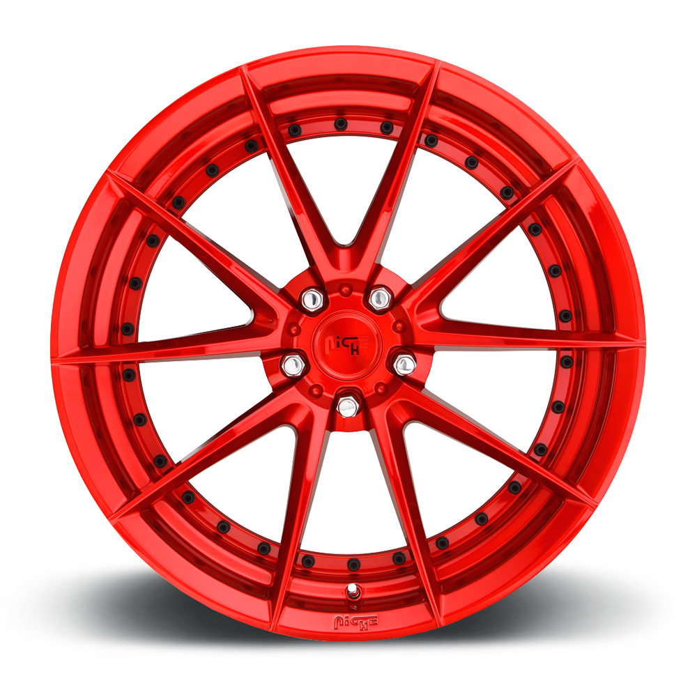 Niche 1PC M213 Sector 20x9 5x4.5 Candy Red Wheel 20" 35mm Rim