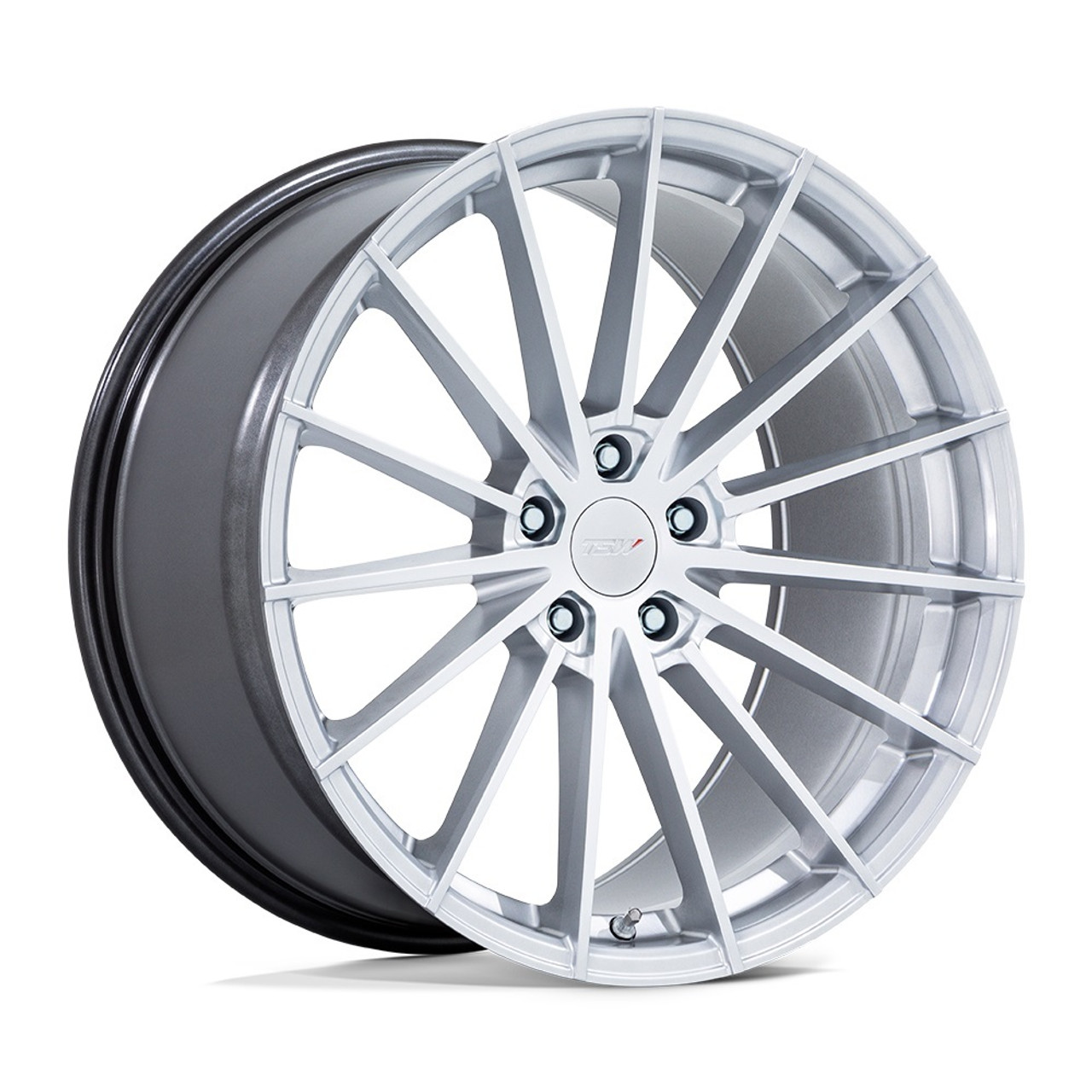 19" TSW TW005 Goodwood Hyper Silver 19x9.5 Wheel 5x4.5 40mm Truck Suv Rim