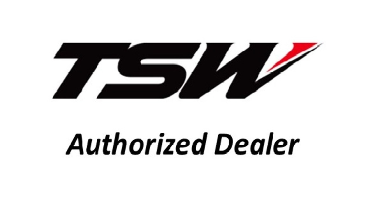 Set 4 19" TSW TW004 Canard Gloss Black Machined Face 19x10.5 Wheels 5x112 35mm