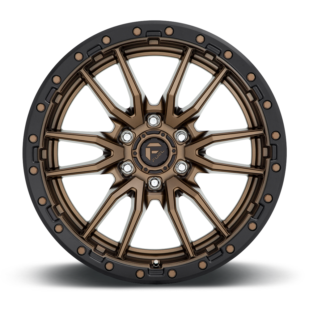 Fuel 1PC D681 Rebel 20x9 5x150 Matte Bronze Black Bead Ring Wheel 20" 1mm Rim