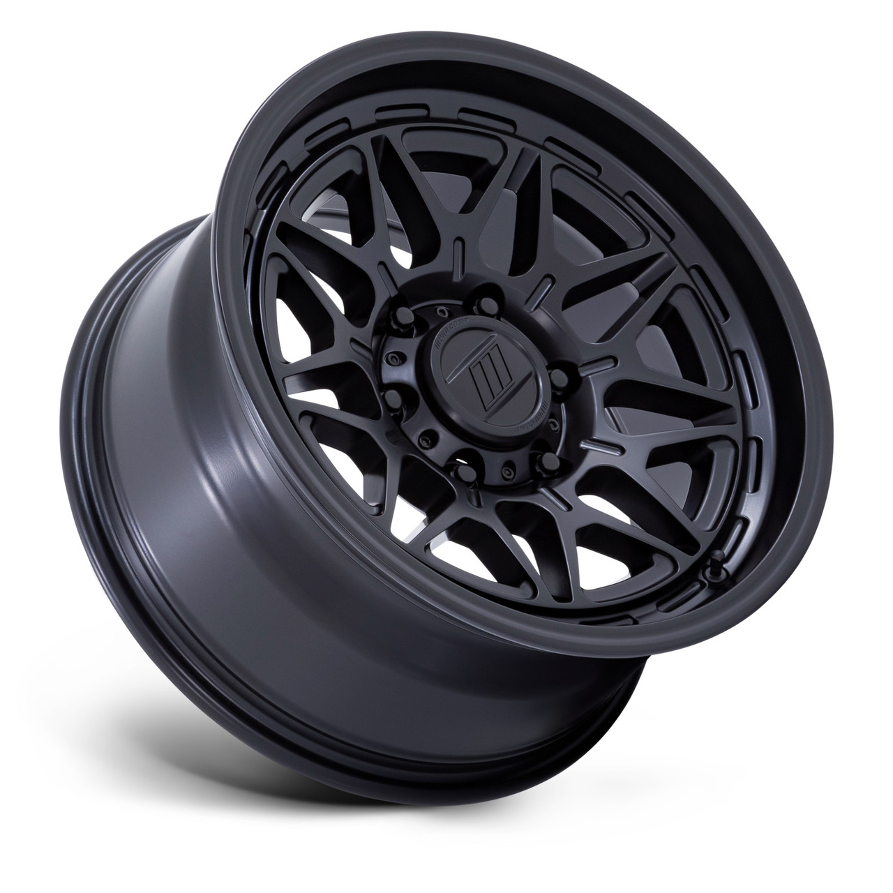 17" Pro Comp Alloys PA202 Basecamp Matte Black 17x8.5 Wheel 6x5.5 0mm Truck Rim
