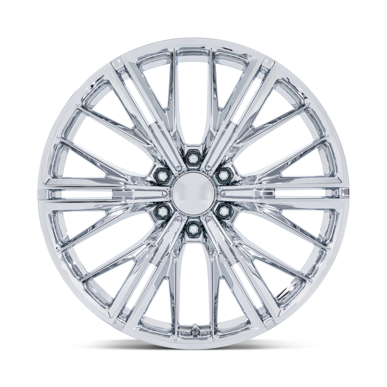 Set 4 24" Performance Replicas PR227 Chrome 24x10 Wheels 6x5.5 24mm Rims