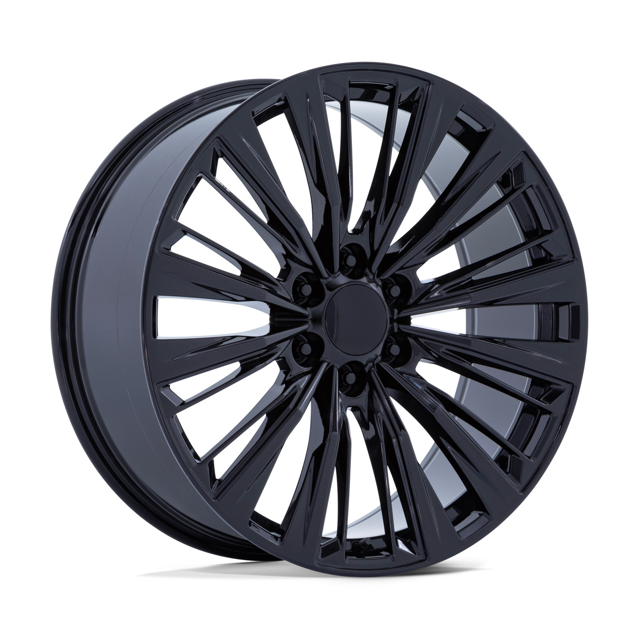 22" Performance Replicas PR226 Gloss Black 22x9 Wheel 6x5.5 28mm Replica Rim