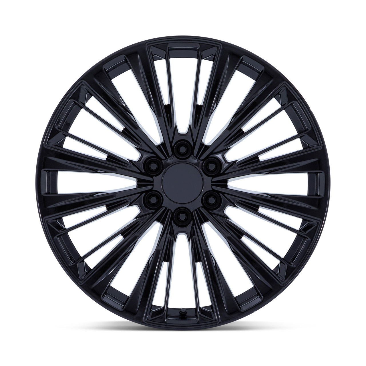 22" Performance Replicas PR226 Gloss Black 22x9 Wheel 6x5.5 28mm Replica Rim