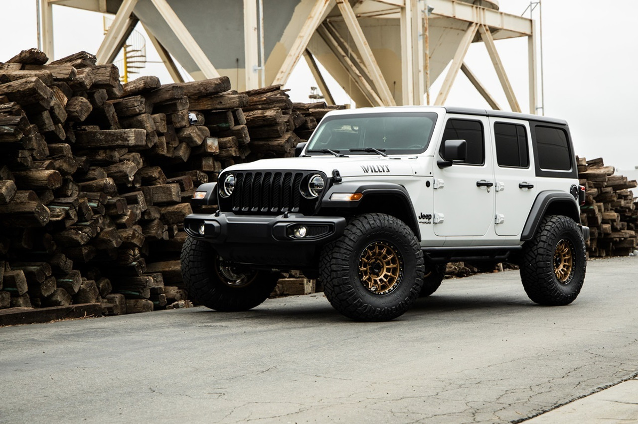 KMC KM547 Carnage 17x9 5x5.0 Matte Bronze With Black Lip Wheel 17" -12mm Rim