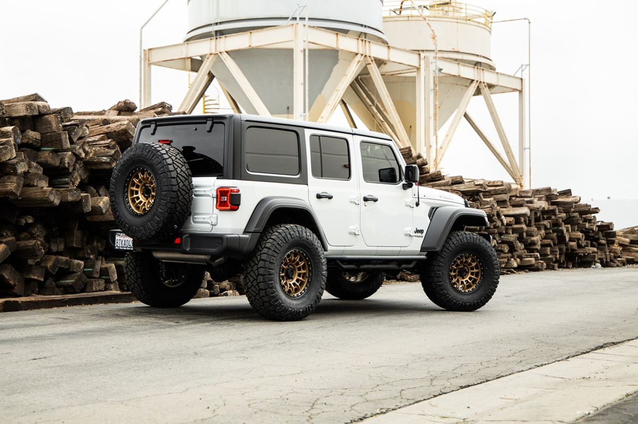 KMC KM547 Carnage 17x9 5x5.0 Matte Bronze With Black Lip Wheel 17" -12mm Rim