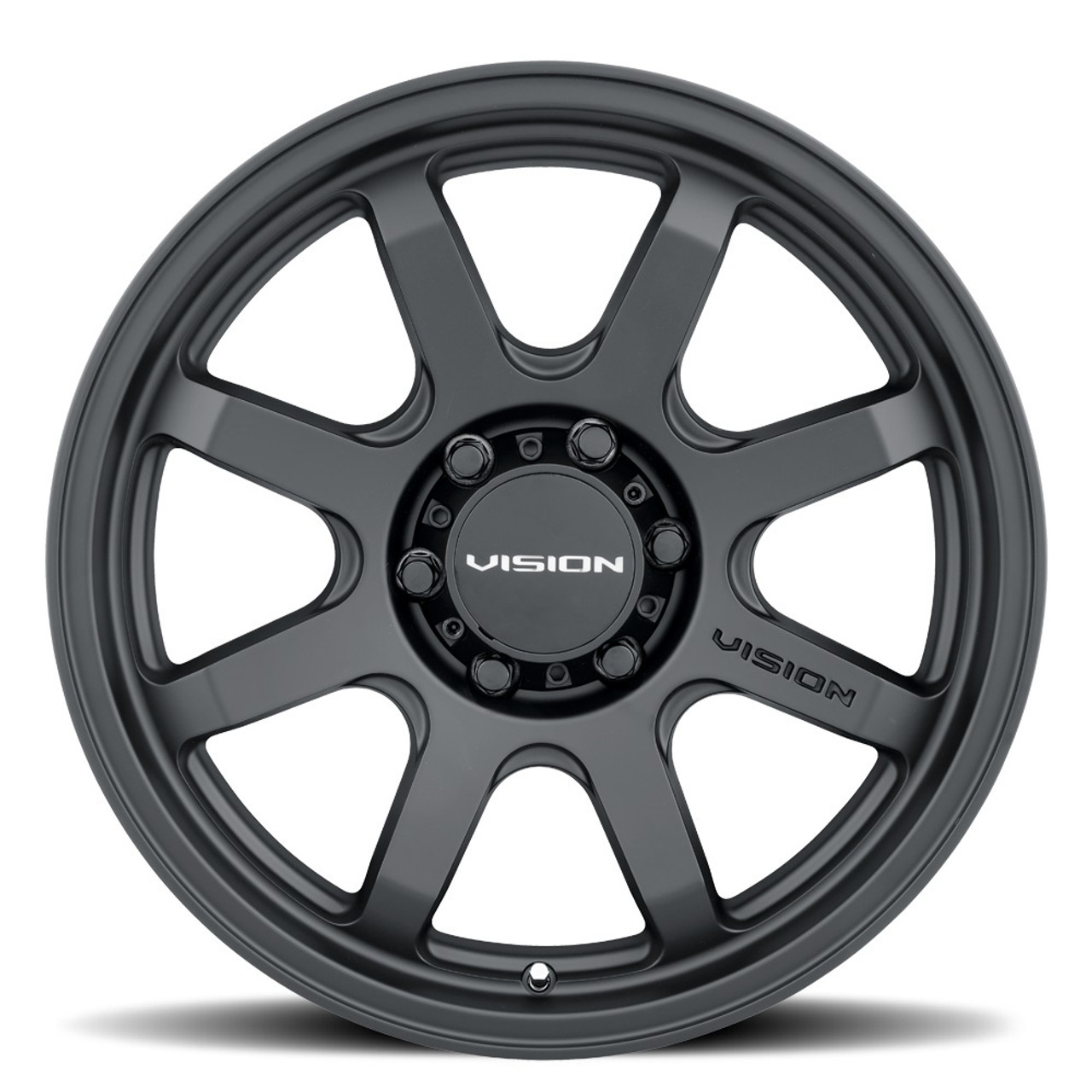 20" Vision Off Road 351 Satin Black 20x9 6x5.5 10mm For Chevy GMC Ram Cadillac