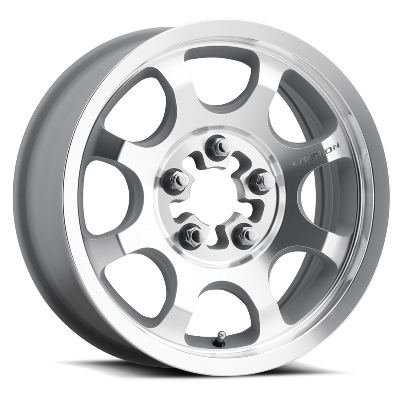15" Vision ATV 351 Flow Machined 15x7 Wheel 5x4.5 13mm Rim