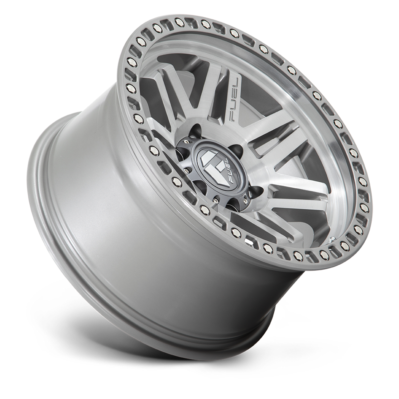 Fuel 1PC D812 Syndicate 17x9 5x5.0 Platinum Wheel 17" -12mm Rim