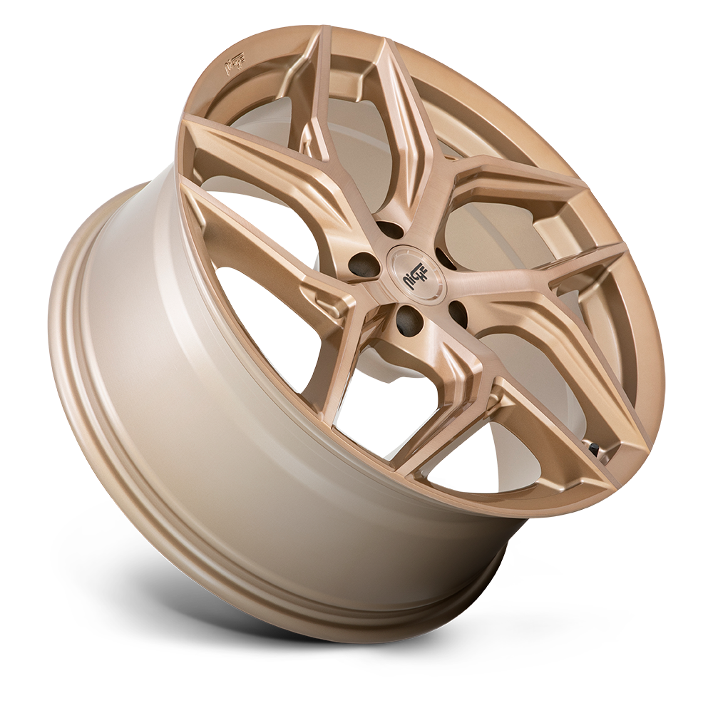 Niche 1PC M267 Torsion 20x10.5 5x120 Platinum Bronze Wheel 20" 35mm Rim