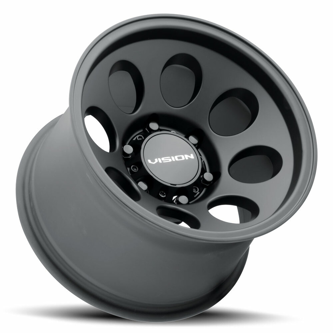20" Vision Off Road 56 Midway Satin Black 20x9 Wheel 6x5.5 0mm Truck Rim