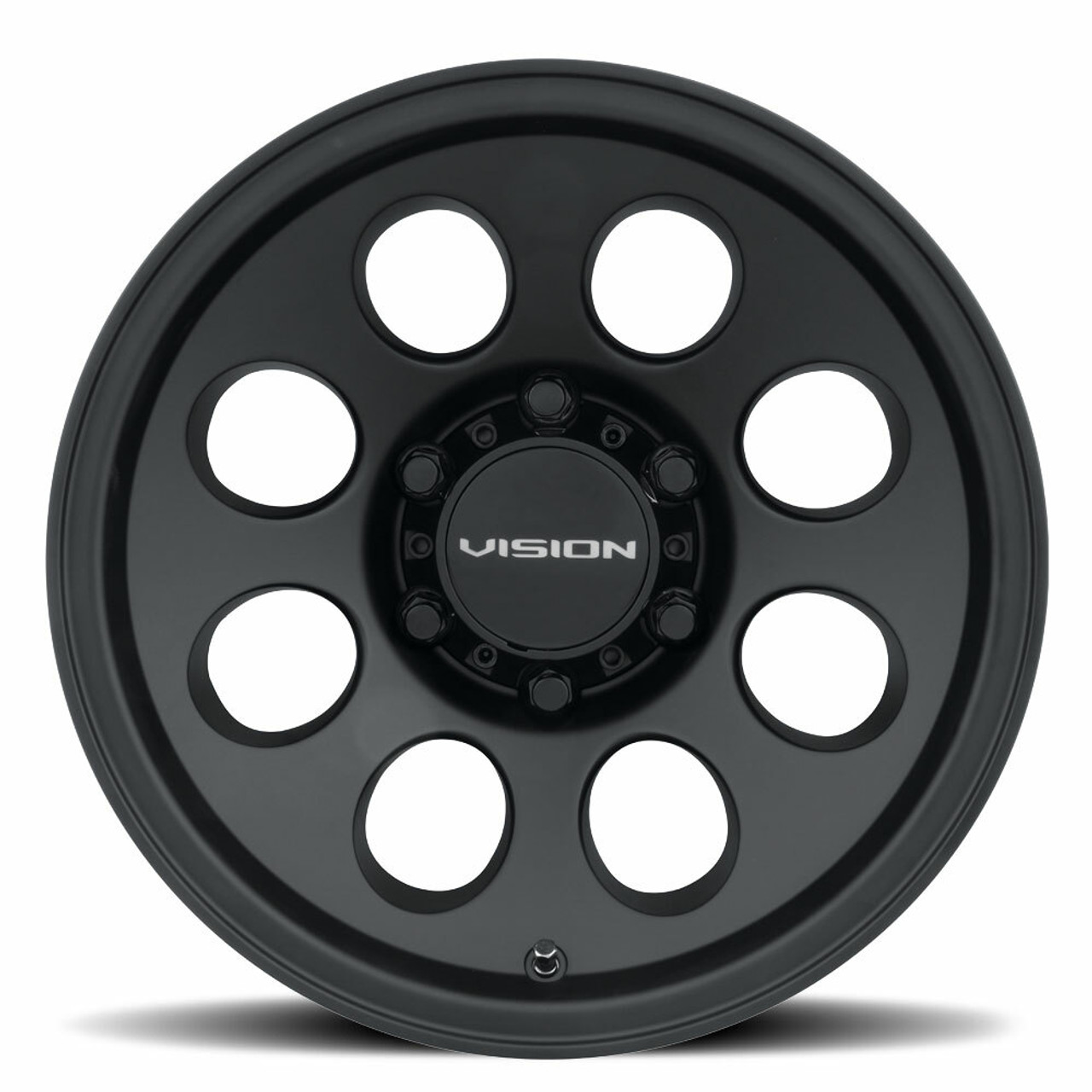 Set 4 20" Vision Off Road 56 Midway Satin Black 20x9 Wheels 6x5.5 0mm Truck Rims