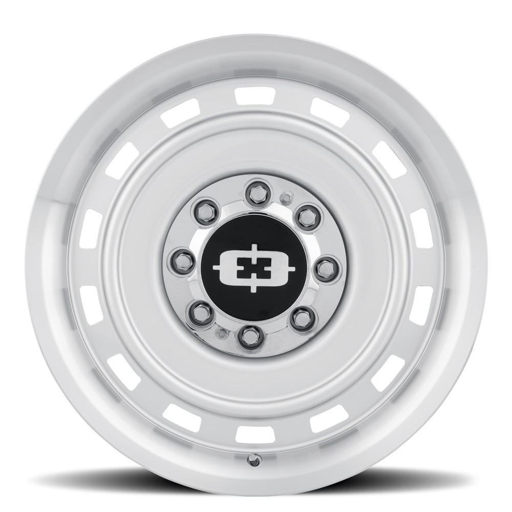 Set 4 20" Vision American Muscle 54 Cheyenne Silver Machined 20x10 Wheels 8x6.5
