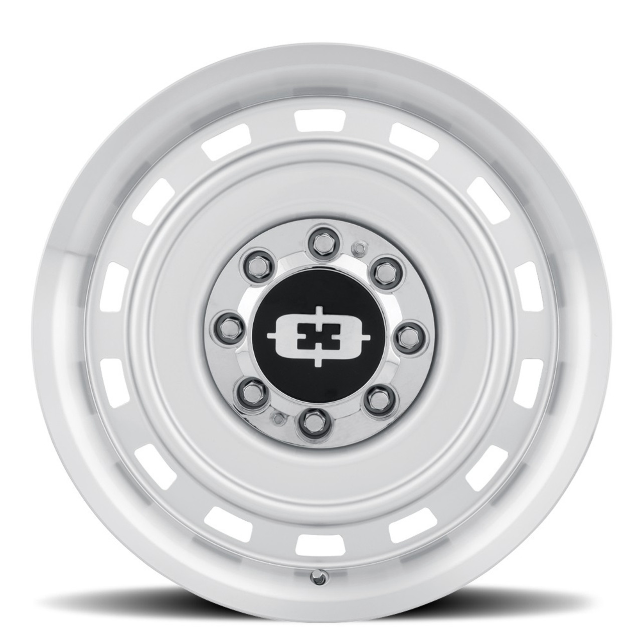 18" Vision American Muscle 54 Cheyenne Silver Machined 18x9 Wheel 8x6.5 12mm Rim