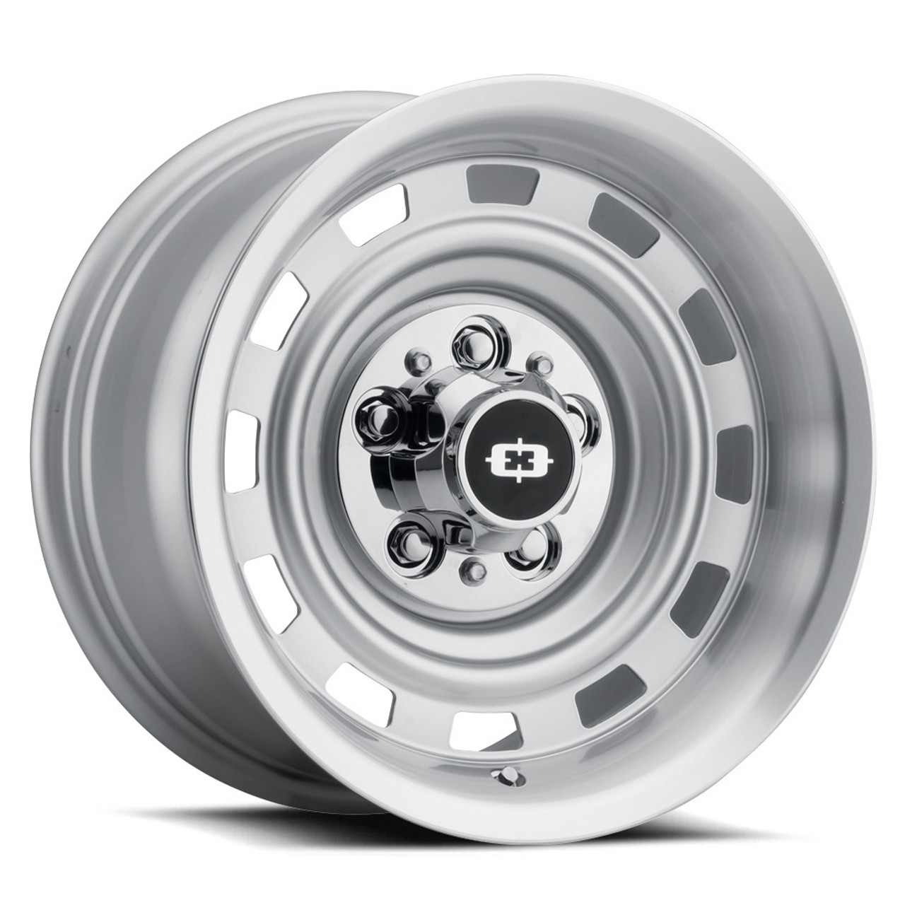 Set 4 18" Vision American Muscle 54 Silver Machined Lip 18x9 Wheels 5x5 0mm Rims