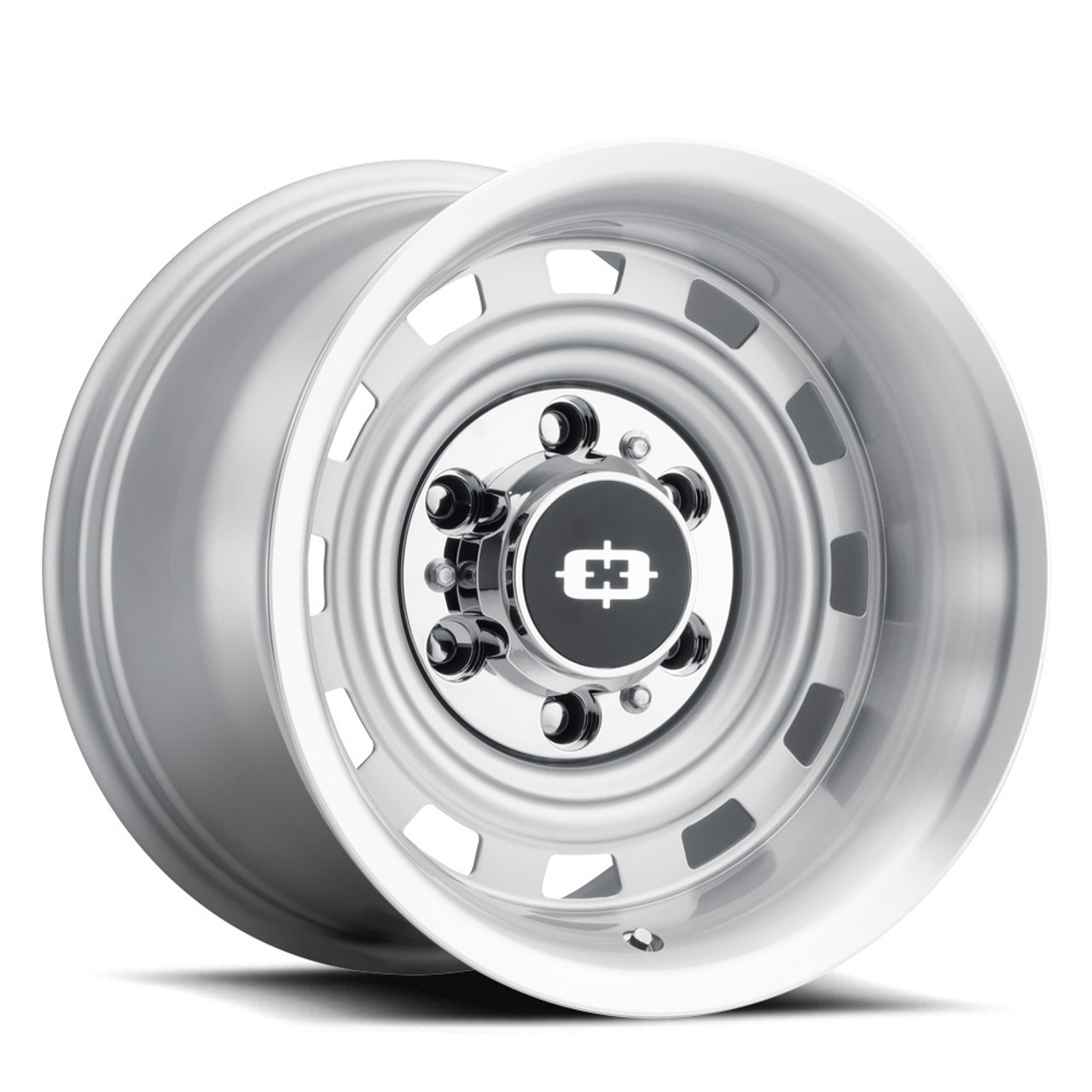 Set 4 20" Vision American Muscle 54 Silver Machined Lip 20x10 Wheels 6x5.5 -25mm